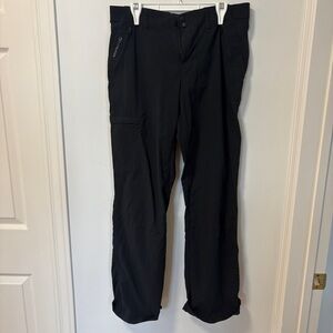 Merrell Straight Leg Pants Sz 14 women’s Black Lightweight  Hiking SelectDry